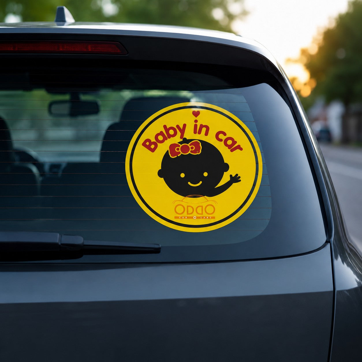 Baby in Car Safety Sticker