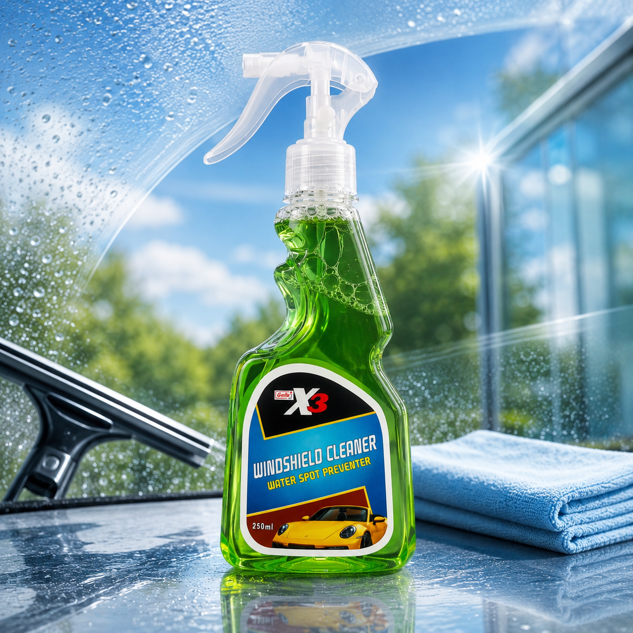 Premium Car Glass Cleaner